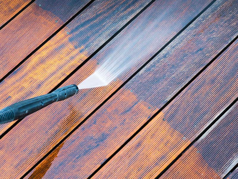 Deck Washing